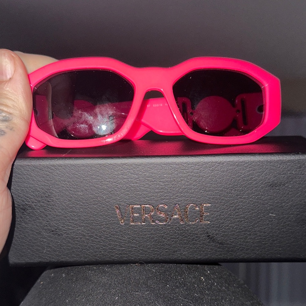 Versace Vibrant Pink Eyewear